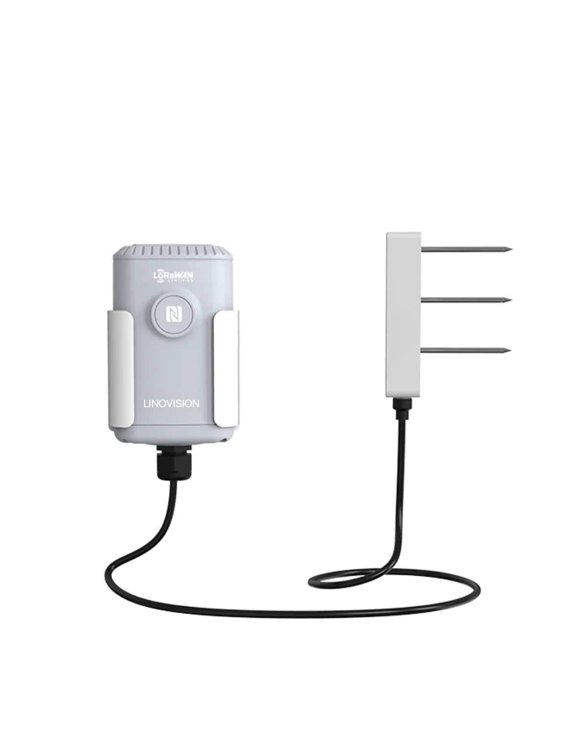 LoRaWAN Wireless Sensor for Soil Moisture, Temperature and Electrical Conductivity Measurement