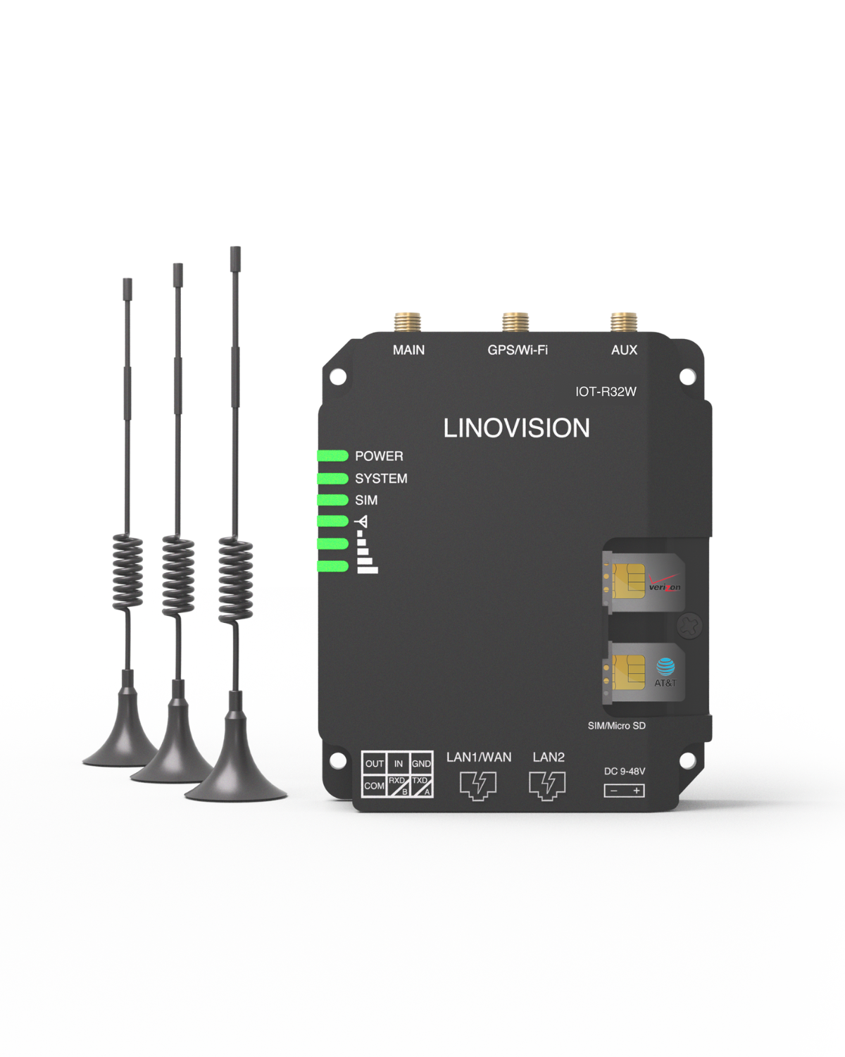 Industrial Versatile Cellular Router & 4G DTU supports RS485 & DI & DO, WiFi and Dual SIM Cards