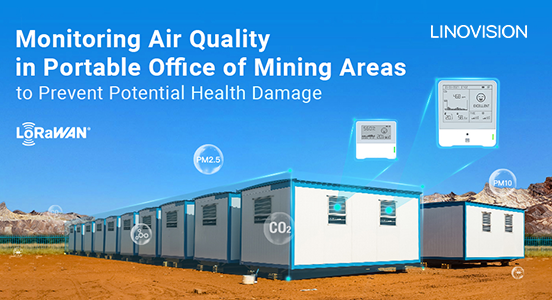 Monitoring Air Quality in Mining Portable Offices to Prevent Potential Health Damage