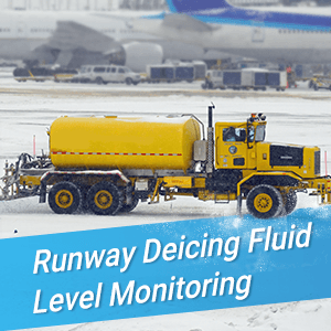 Monitor Runway Deicing Fluid Level for the Safety of Aircraft with IoTNVR LoRaWAN® Ultrasonic Level Sensor
