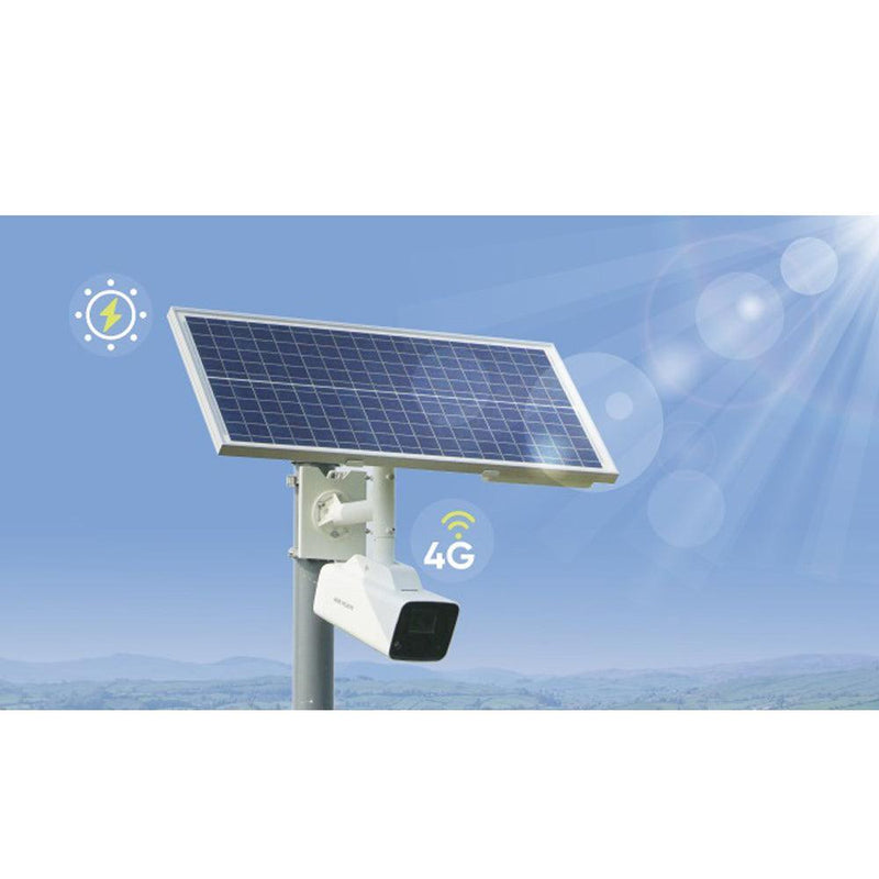 (GO SOLO C4) Commercial 4G Solar Powered Camera with Up to 24-Days Standby and 4MP Night ColorVu Video