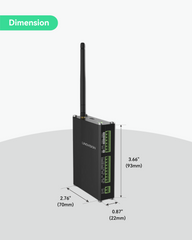 Modbus RS485/RS232/DIO/AI/PT100 RTD TO 3G/4G LTE Converter