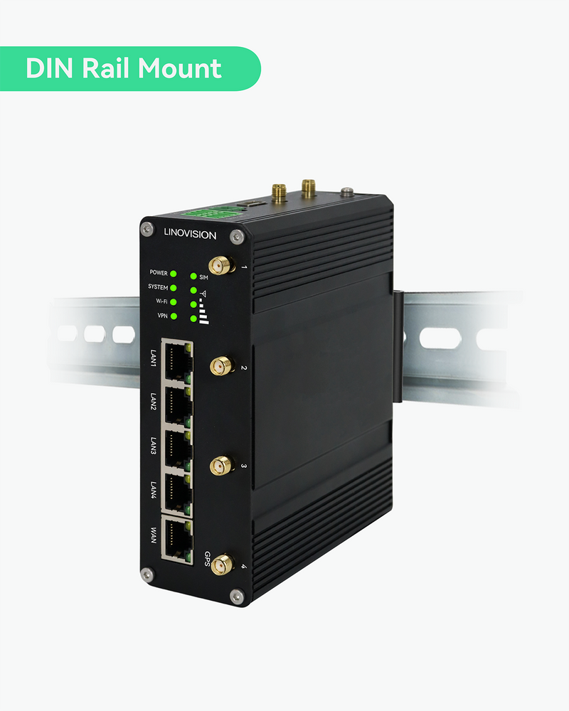 Cell Site Router Modular Industrial 5G Cellular Router with Dual SIM Cards Slot | IOTNVR US