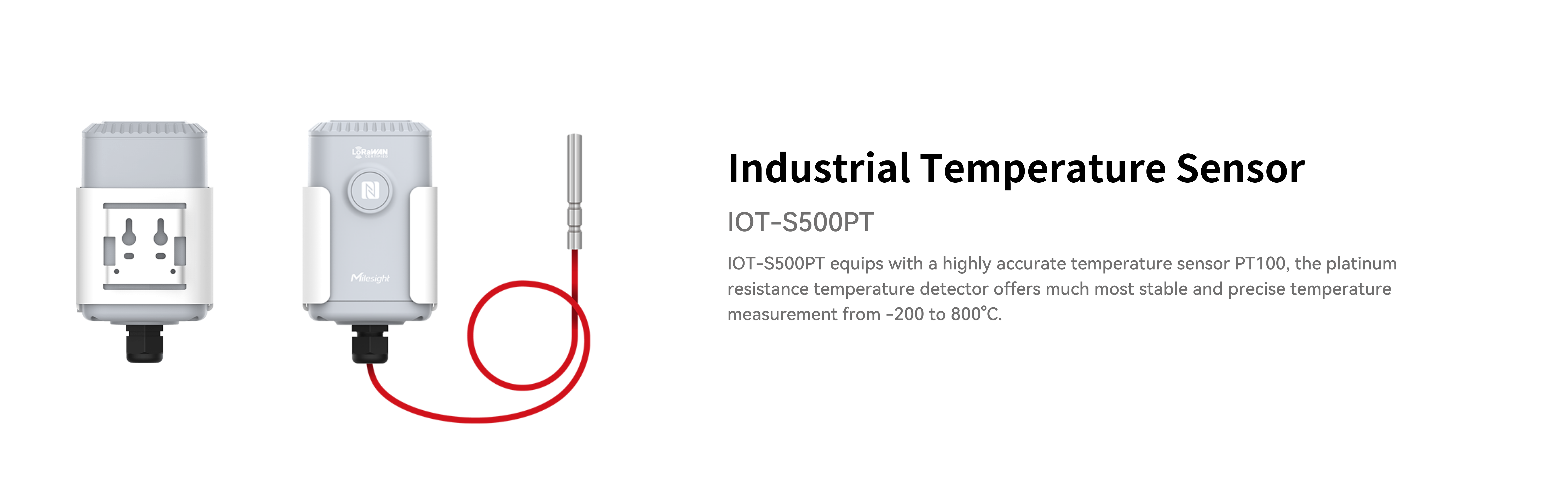 LoRaWAN Wireless Industrial Temperature Sensor IOTNVR US