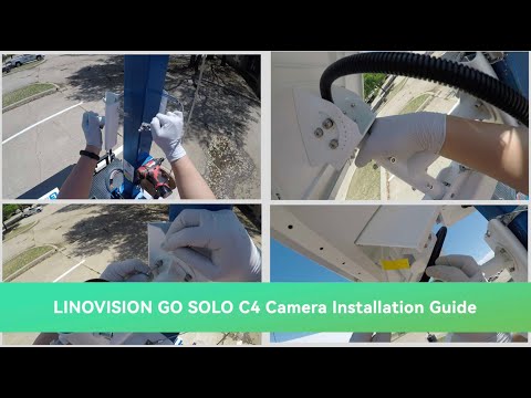 (GO SOLO C4) Commercial 4G Solar Powered Camera with Up to 24-Days Standby and 4MP Night ColorVu Video