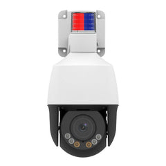 5MP Active Deterrence Network Mini PTZ Camera with Human/Vehicle Detection NDAA Compliant