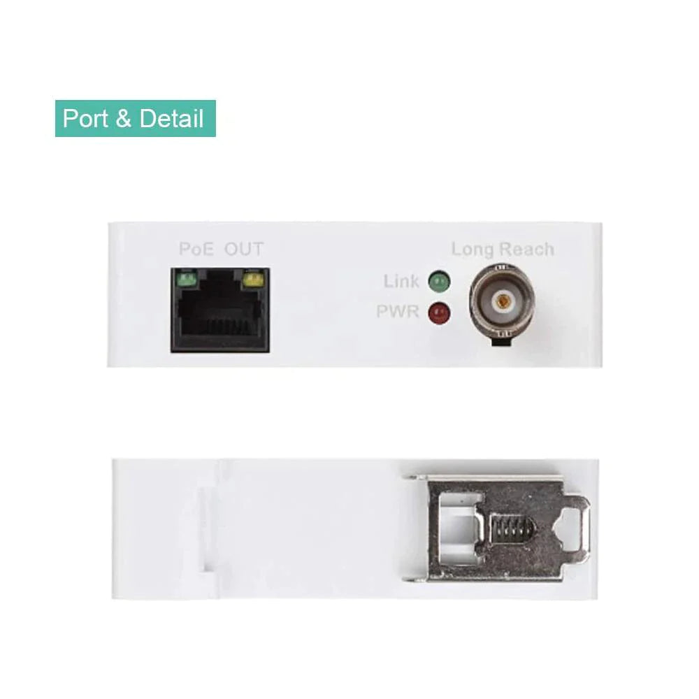 LINOVISION PoE IP EOC transmitter connect to IP camera(Transmitter Only, 2 pack LINOVISION PoE IP EOC transmitter connect to IP camera(Transmitter Only, 2 pack