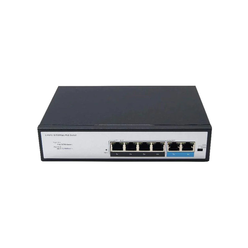 4 Port POE Switch 4 Port POE+ Port with 2 Uplink Port | IOTNVR US