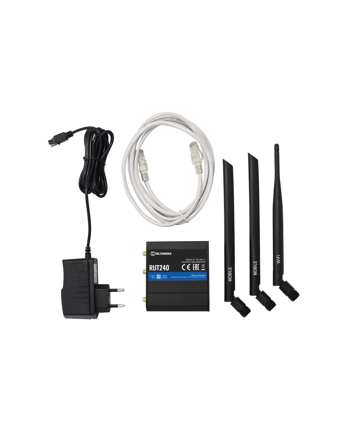 Teltonika RUT240 4G LTE Cellular Router Certified by Verizon/AT&T/T-Mo ...