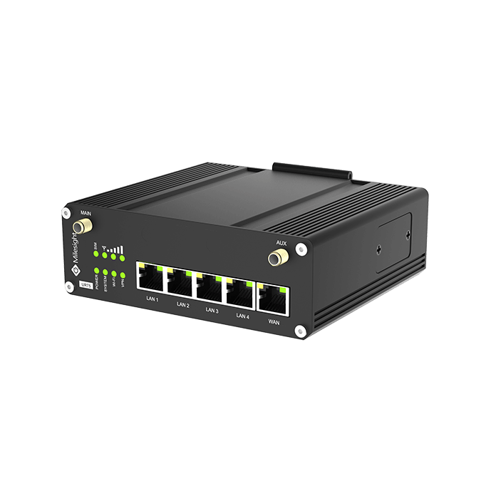 Miles Router Milesight UR75 Industrial 5G Cellular Router Ultra Series | IOTNVR US